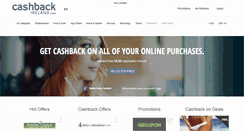 Desktop Screenshot of cashbackireland.com